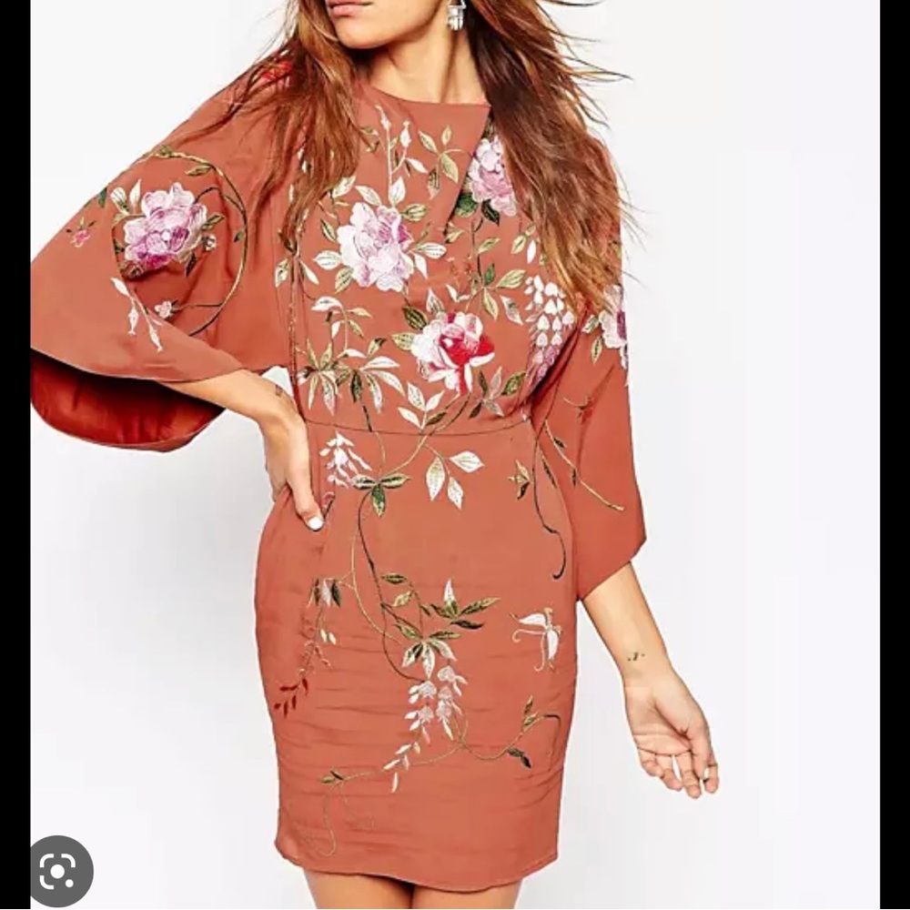 ASOS•Kimono Dress•Elegant